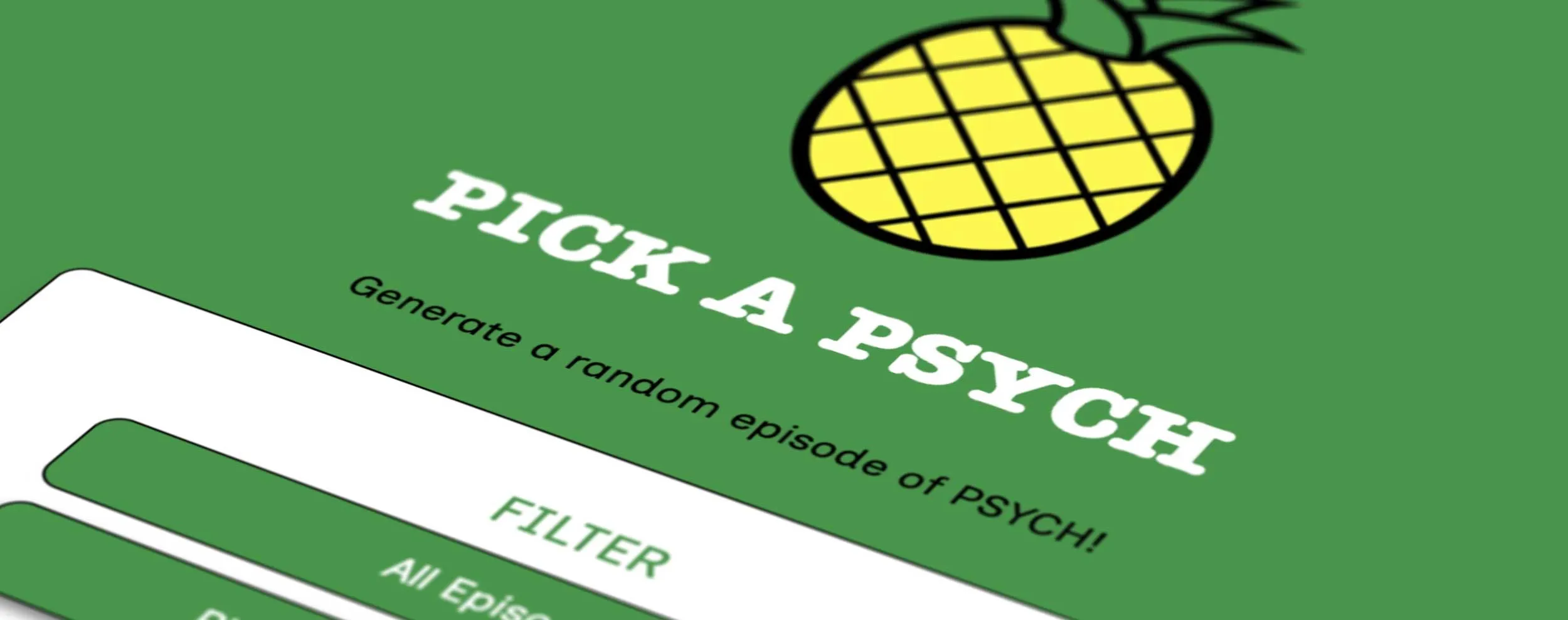 Pick A Psych Index Page