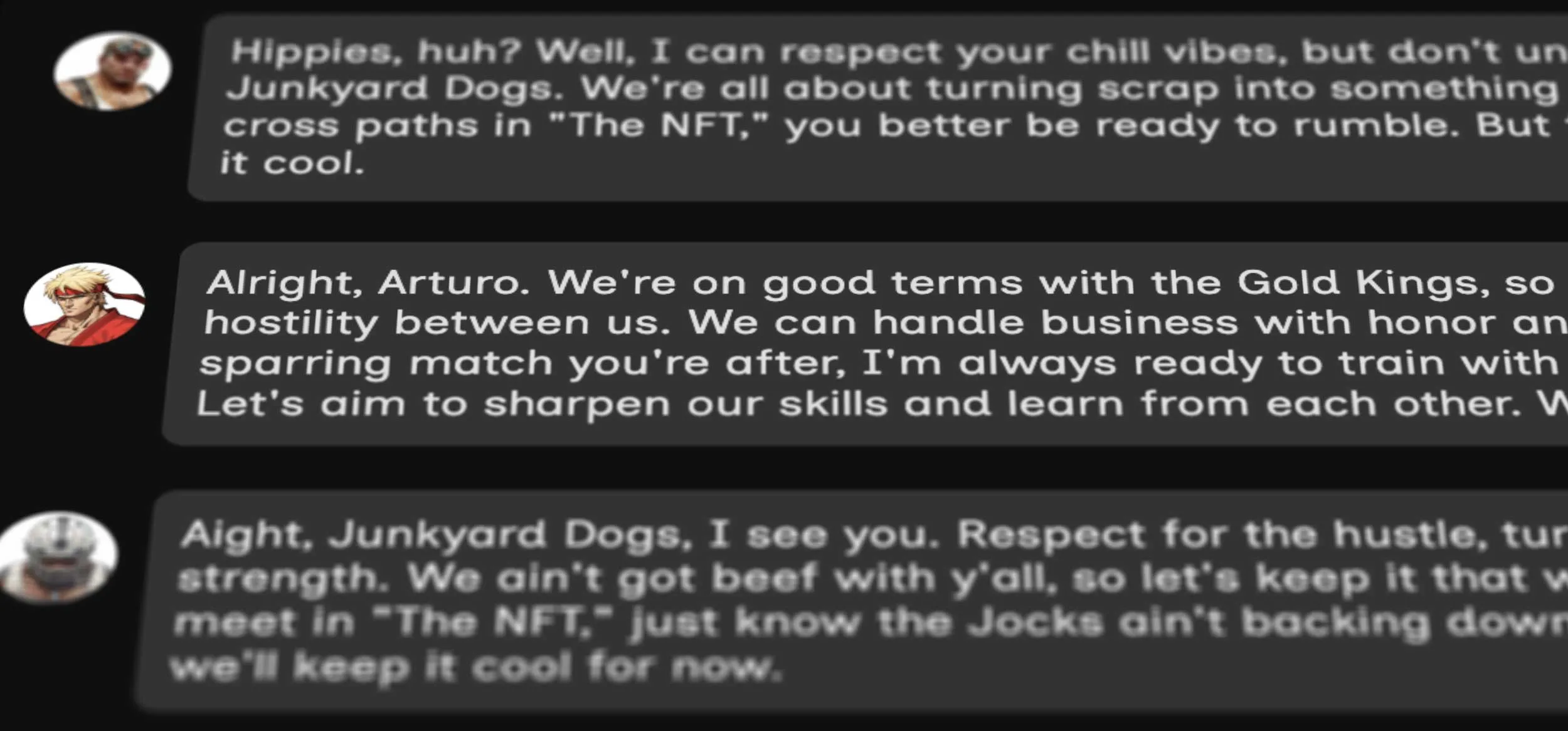 The Chat - Screenshot