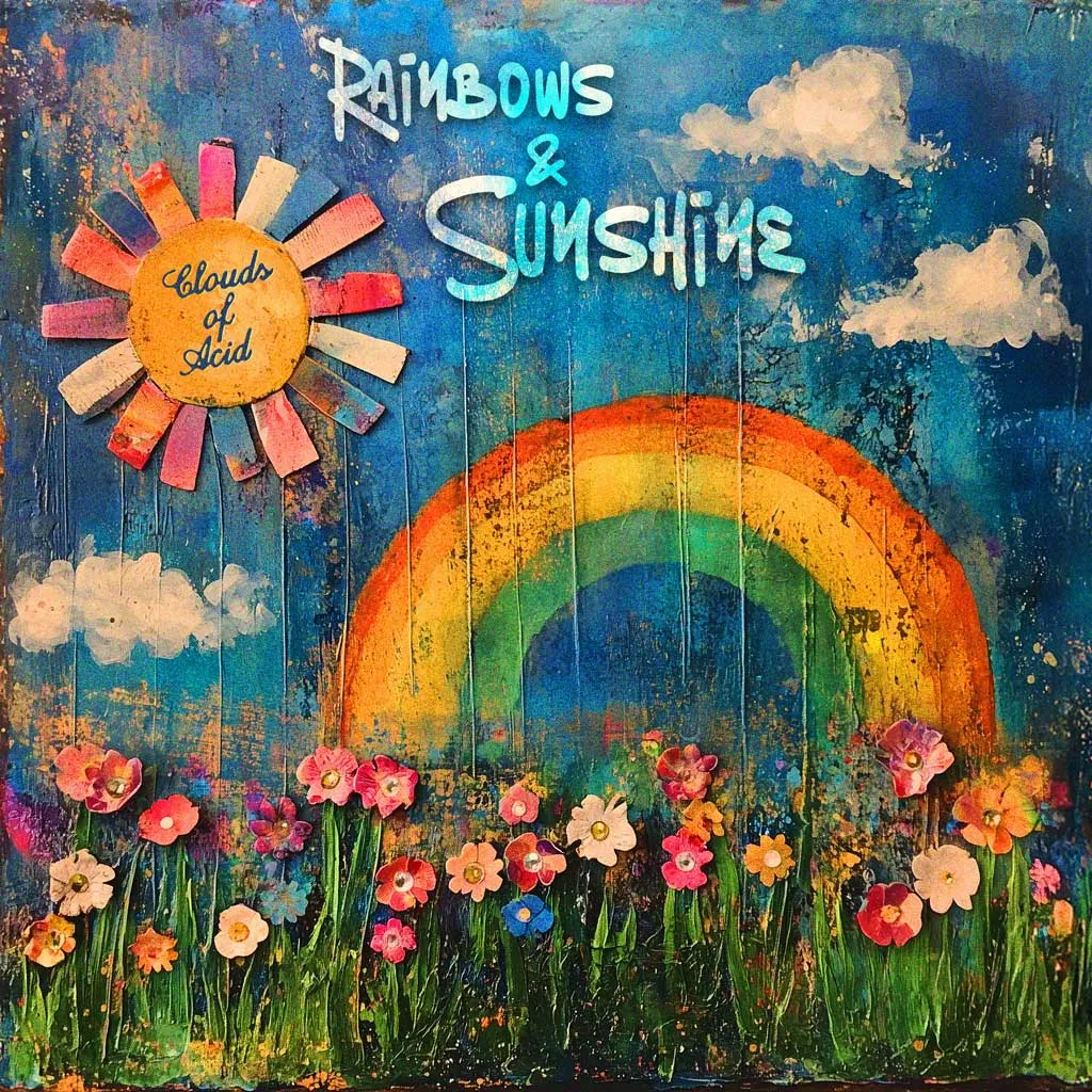 Clouds of Acid 'Rainbows & Sunshine' Cover Art