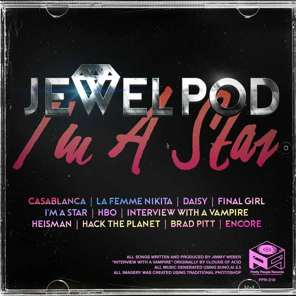 Jewel Pod 'I'm A Star' Back Art