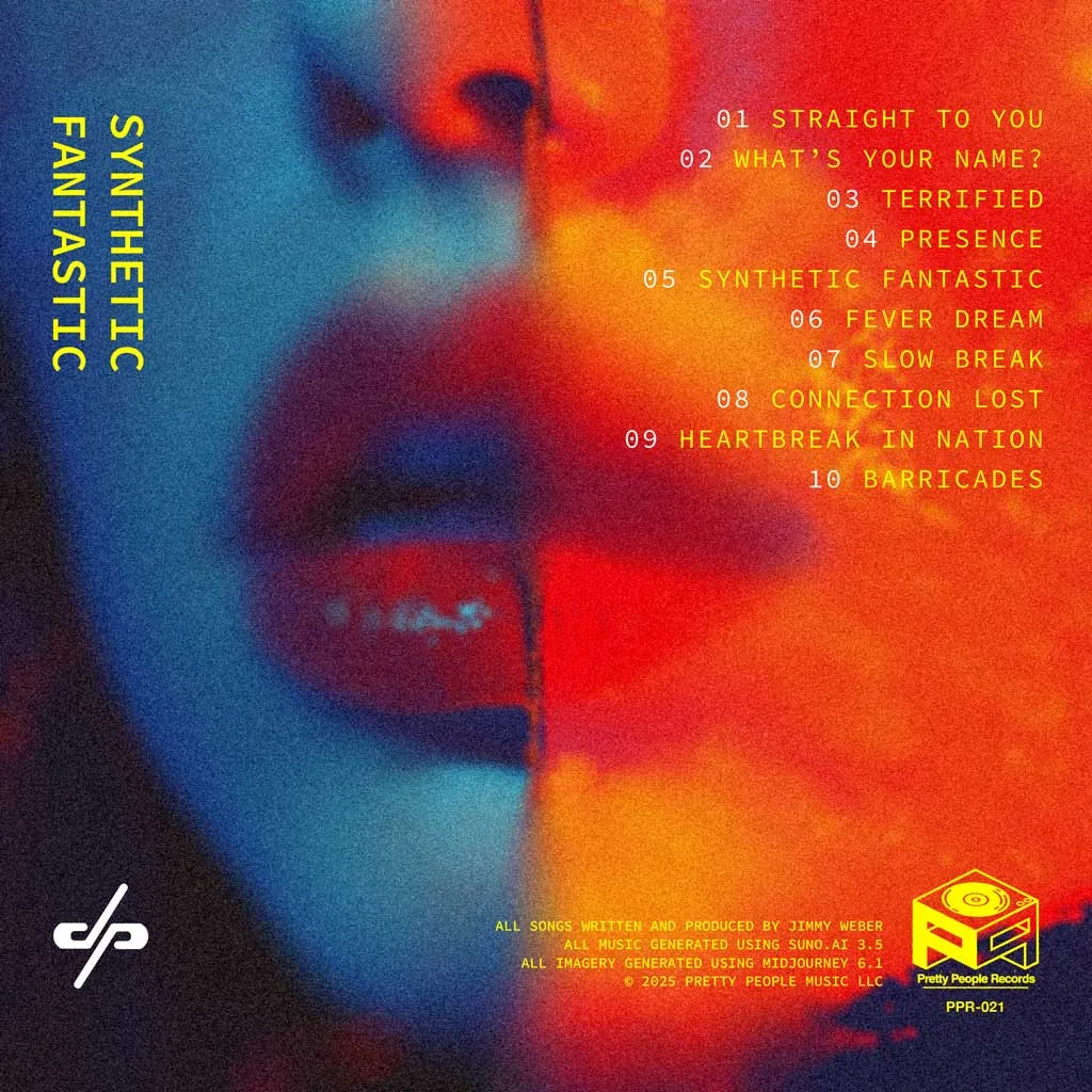 Dark Protocol 'Synthetic Fantastic' Back Art