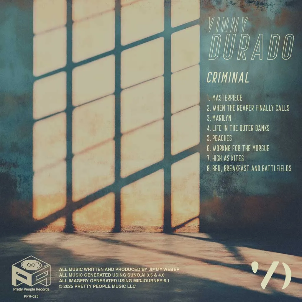 Vinny Durado "Criminal" Back Art