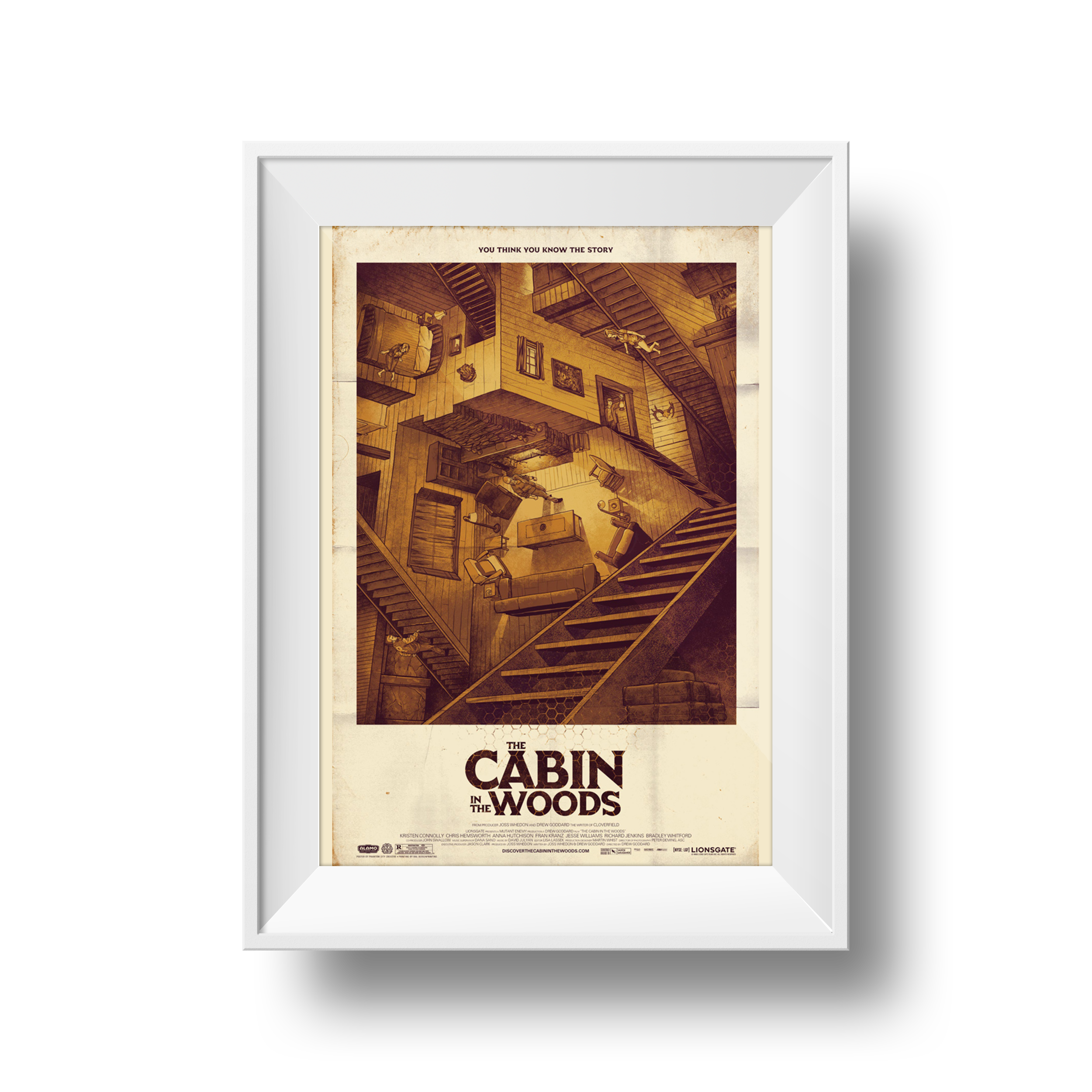 Cabin in the Woods | Phantom City Creative | 24 x 36