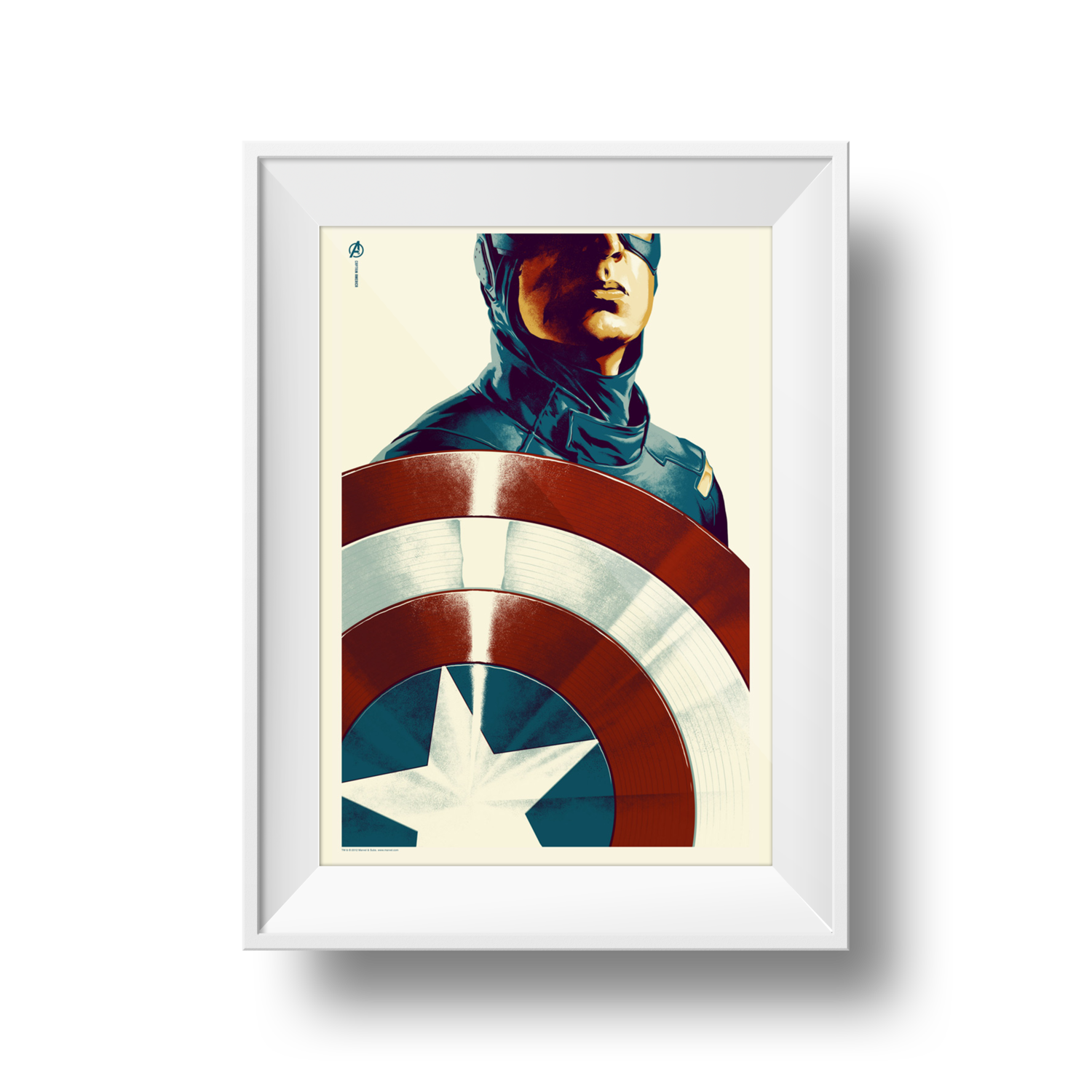 Captain America | Phantom City Creative | 24 x 36