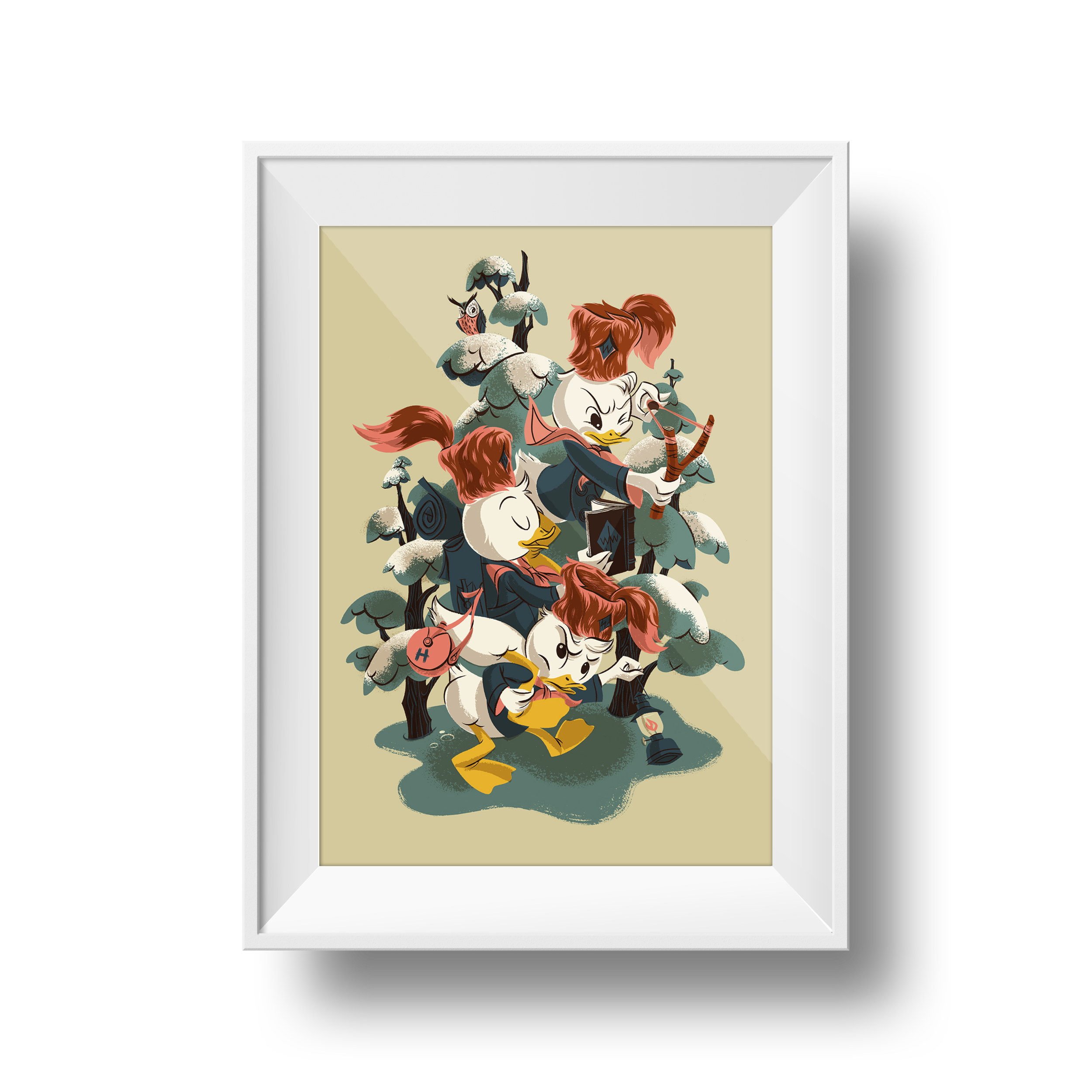 Ducktales | Anne Benjamin | 18 x 24