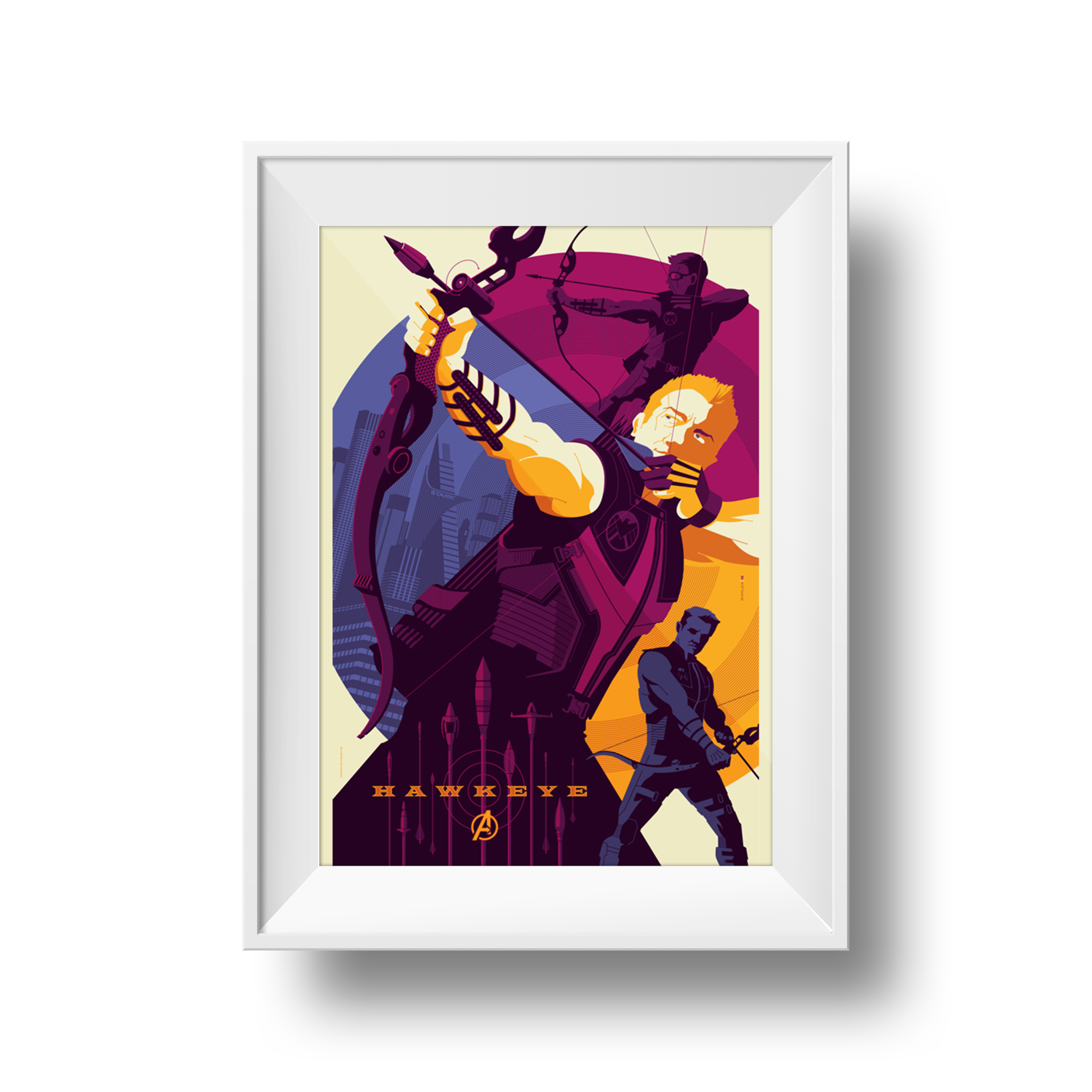 Hawkeye | Tom Whalen | 24 x 36