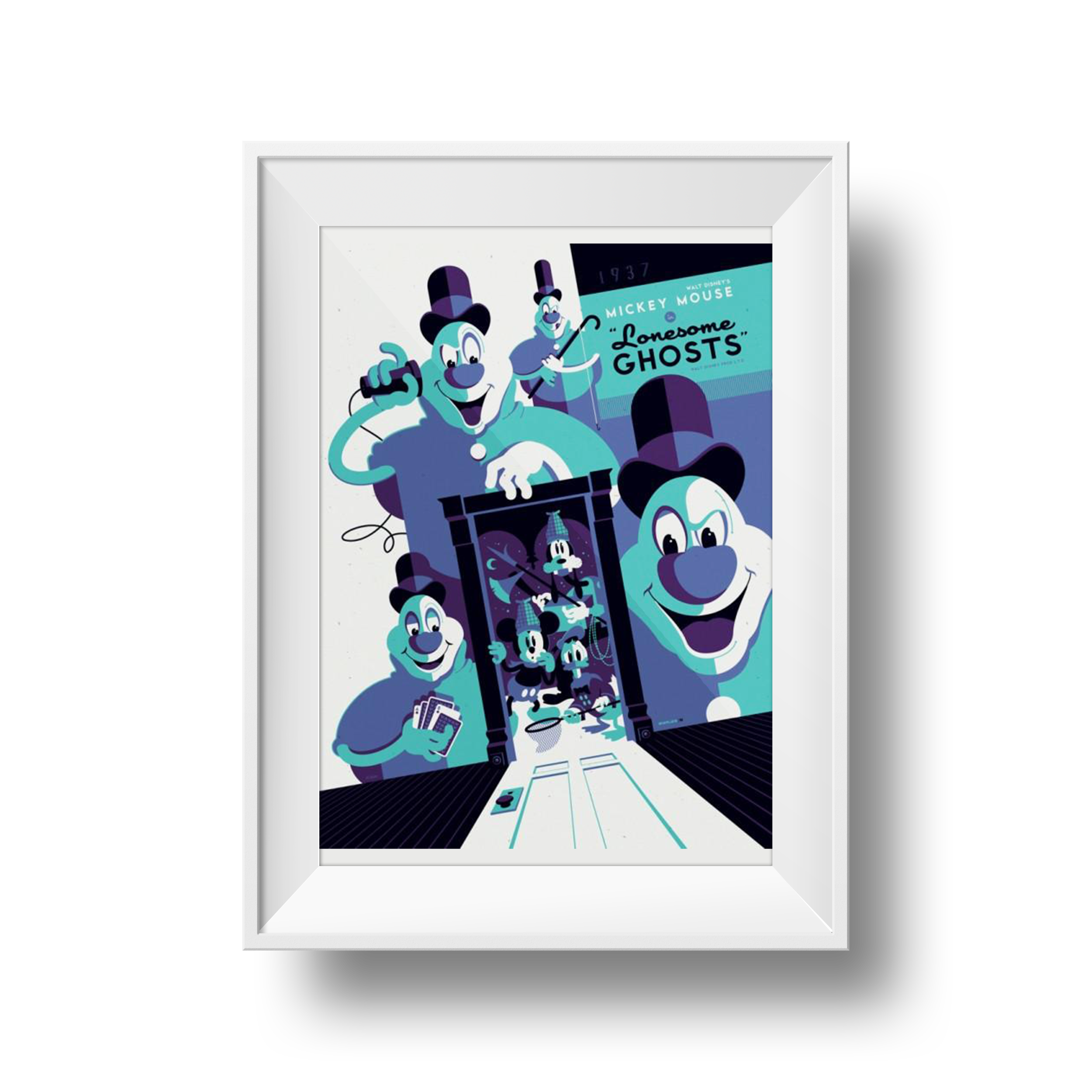 Lonesome Ghosts | Tom Whalen | 18 x 24