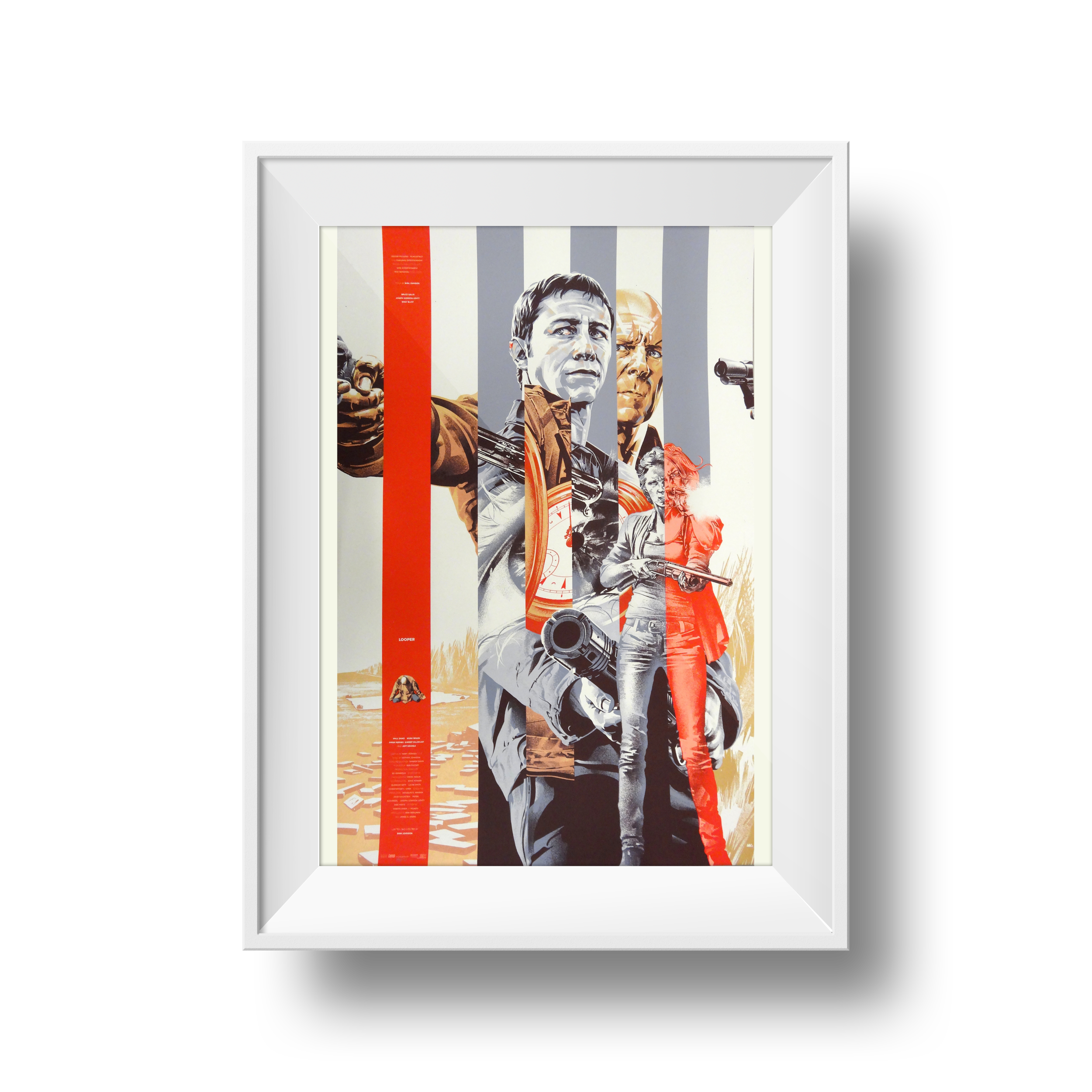Looper (Silver) | Martin Ansin | 24 x 36