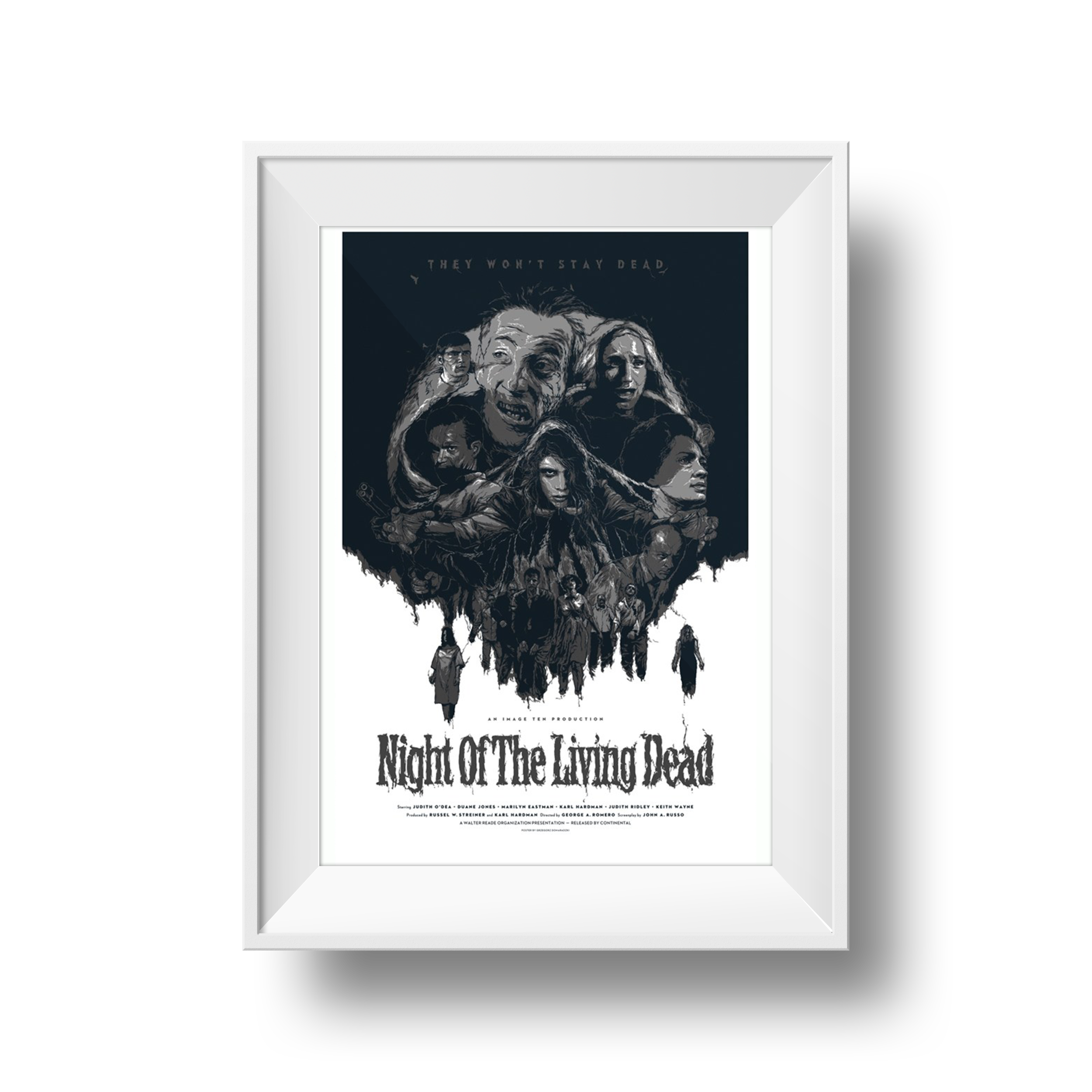 Night of the Living Dead | Grzegroz Domaradski | 24 x 36