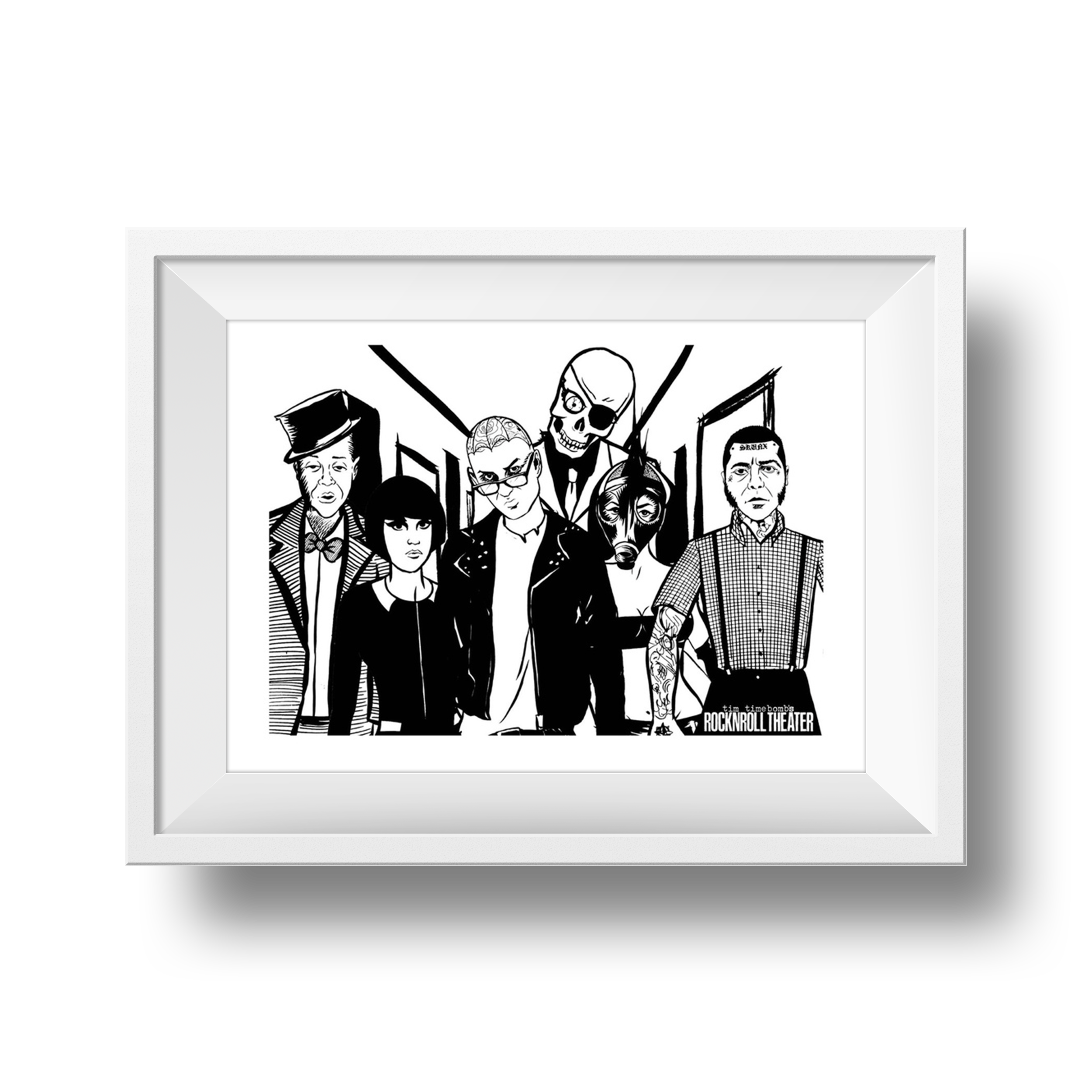Tim Armstrong’s Rock n’ Roll Theater | Poster Child Prints | 18 x 24