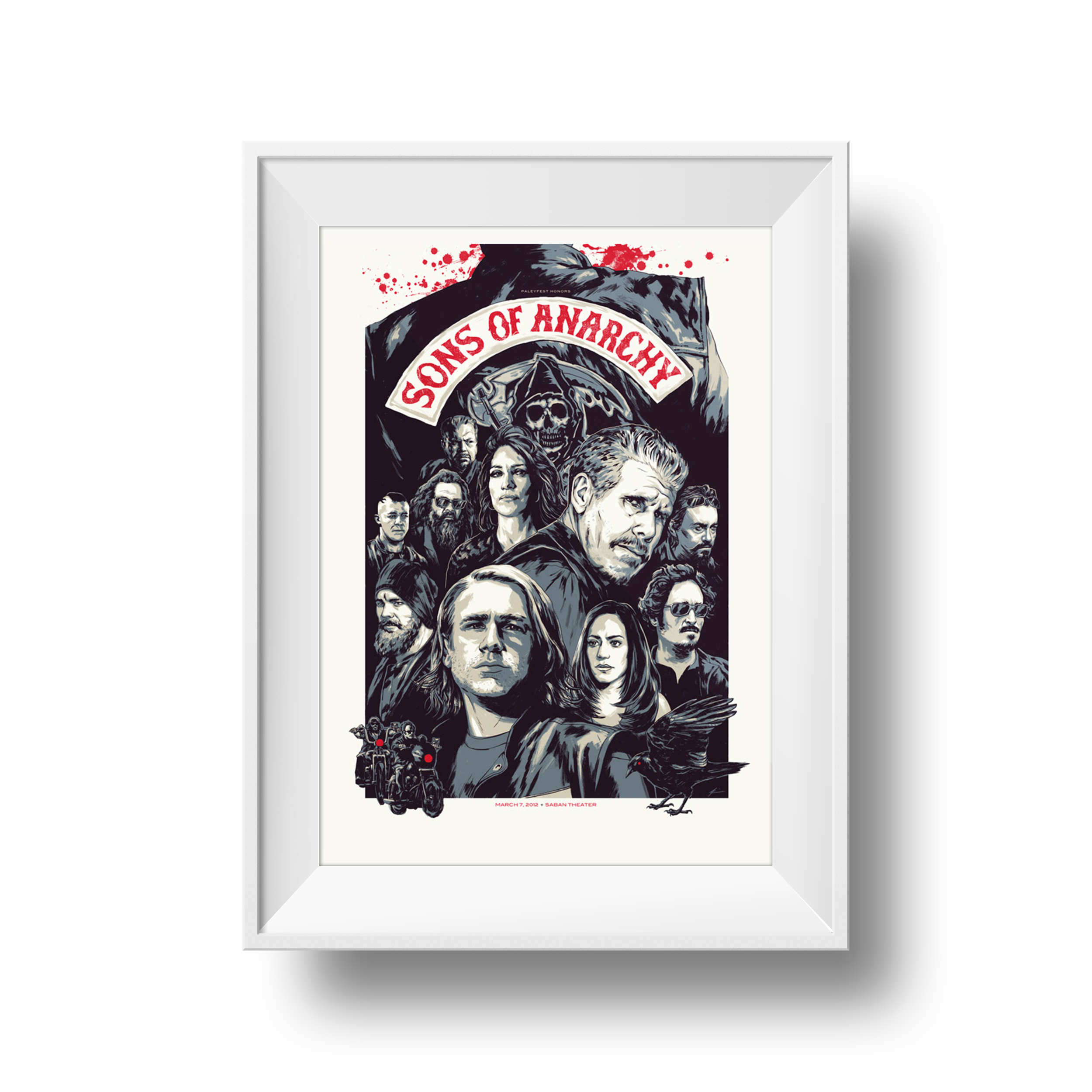 Sons of Anarchy | Phantom City Creative | 24 x 36