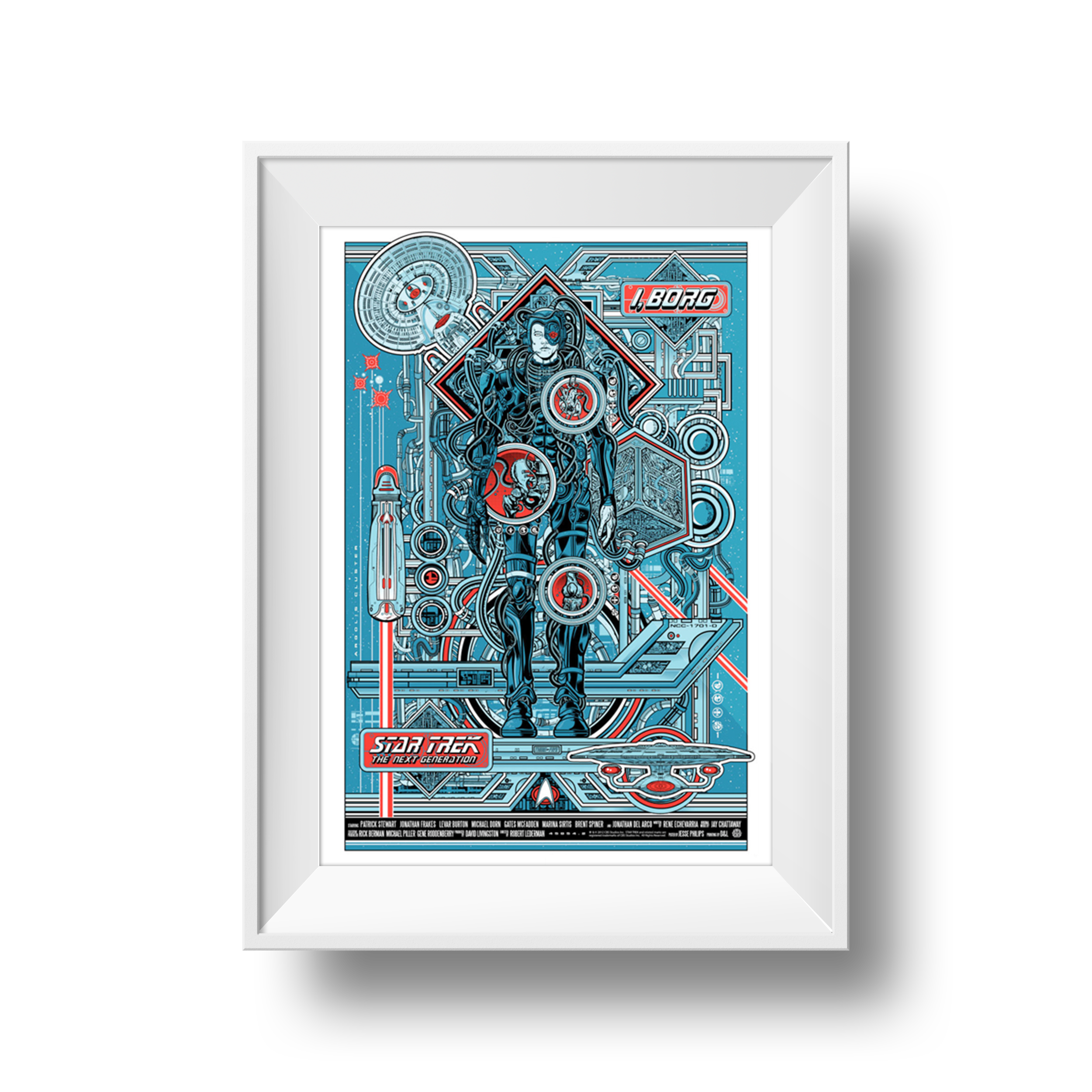 I, Borg | Jesse Phillips | 24 x 36